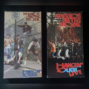 Vintage 80s New Kids On The Block VHS Videos